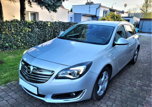 Opel Insignia cena 36999 przebieg: 181000, rok produkcji 2014 z Zabrze małe 106